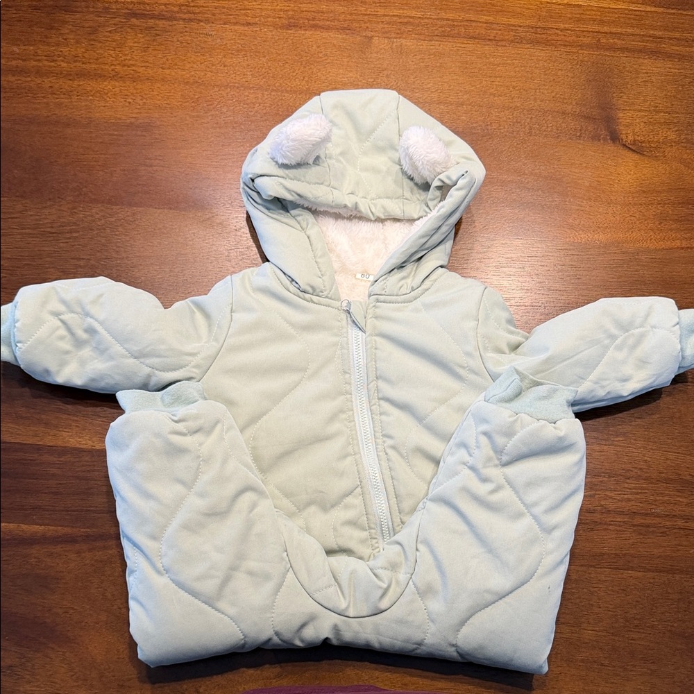 Baby Outerwear / Cold Weather Suit with Ears